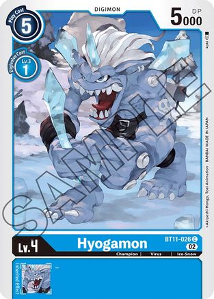 Hyogamon (BT11-026) - Dimensional Phase - Premium Digimon Single from Bandai - Just $0.25! Shop now at Game Crave Tournament Store