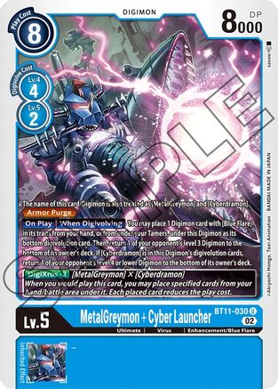MetalGreymon + Cyber Launcher (BT11-030) - Dimensional Phase - Premium Digimon Single from Bandai - Just $0.08! Shop now at Game Crave Tournament Store