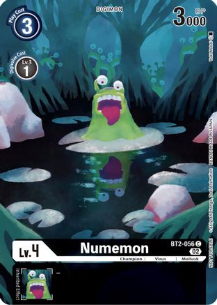 Numemon (Digimon Illustration Competition Pack) (BT2-056) - Dimensional Phase - Premium Digimon Single from Bandai - Just $0.25! Shop now at Game Crave Tournament Store