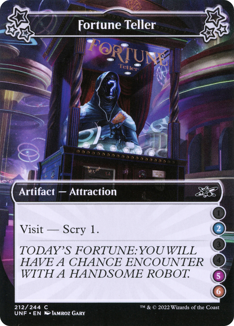 Fortune Teller (UNF-212C) - Unfinity - Premium MTG Single from Wizards of the Coast - Just $0.08! Shop now at Game Crave Tournament Store