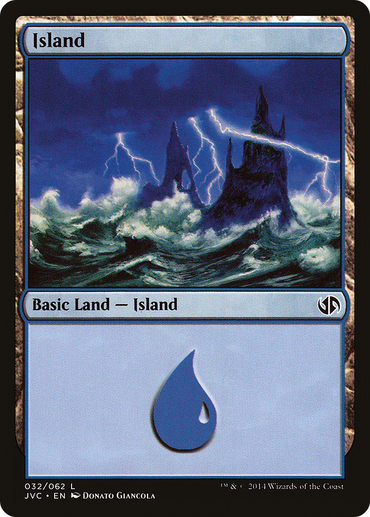 Island (JVC-032) - Duel Decks Anthology: Jace vs. Chandra - Premium MTG Single from Wizards of the Coast - Just $0.37! Shop now at Game Crave Tournament Store