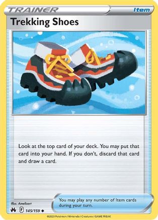 Trekking Shoes 145/159 - Crown Zenith - Premium Pokemon Single from Nintendo - Just $0.25! Shop now at Game Crave Tournament Store