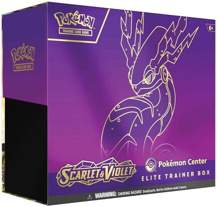 Scarlet & Violet Pokemon Center Elite Trainer Box (Exclusive) [Miraidon] - SV01 Scarlet & Violet Base Set - Premium Pokemon Single from Nintendo - Just $95.08! Shop now at Game Crave Tournament Store