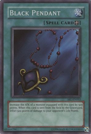 Black Pendant (SRL-EN003) - Spell Ruler (Worldwide English) Unlimited - Premium Yugioh Single from Konami - Just $1.19! Shop now at Game Crave Tournament Store