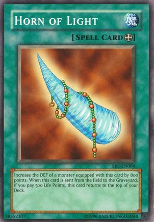 Horn of Light (SRL-EN004) - Spell Ruler (Worldwide English) Unlimited - Premium Yugioh Single from Konami - Just $0.25! Shop now at Game Crave Tournament Store