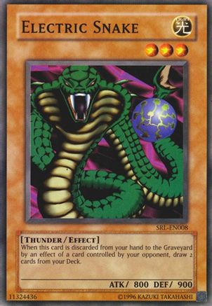 Electric Snake (SRL-EN008) - Spell Ruler (Worldwide English) Unlimited - Premium Yugioh Single from Konami - Just $0.25! Shop now at Game Crave Tournament Store