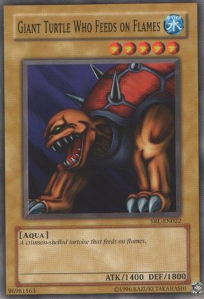 Giant Turtle Who Feeds on Flames (SRL-EN022) - Spell Ruler (Worldwide English) Unlimited - Premium Yugioh Single from Konami - Just $0.25! Shop now at Game Crave Tournament Store