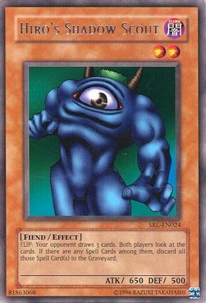 Hiro's Shadow Scout (SRL-EN024) - Spell Ruler (Worldwide English) Unlimited - Premium Yugioh Single from Konami - Just $0.25! Shop now at Game Crave Tournament Store