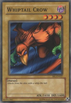 Whiptail Crow (SRL-EN027) - Spell Ruler (Worldwide English) Unlimited - Premium Yugioh Single from Konami - Just $0.59! Shop now at Game Crave Tournament Store