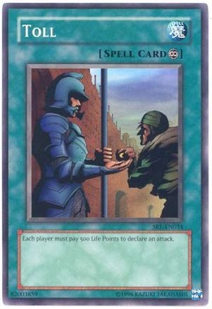 Toll (SRL-EN034) - Spell Ruler (Worldwide English) Unlimited - Premium Yugioh Single from Konami - Just $0.64! Shop now at Game Crave Tournament Store