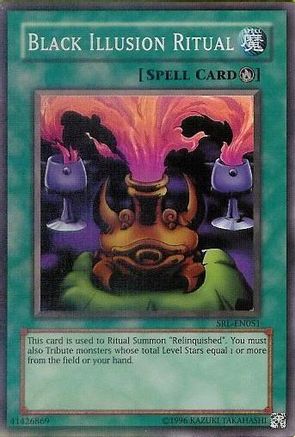 Black Illusion Ritual (SRL-EN051) - Spell Ruler (Worldwide English) Unlimited - Premium Yugioh Single from Konami - Just $5.30! Shop now at Game Crave Tournament Store