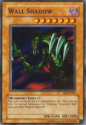 Wall Shadow (SRL-EN056) - Spell Ruler (Worldwide English) Unlimited - Premium Yugioh Single from Konami - Just $0.58! Shop now at Game Crave Tournament Store