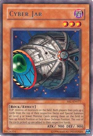Cyber Jar (SRL-EN077) - Spell Ruler (Worldwide English) Unlimited - Premium Yugioh Single from Konami - Just $0.74! Shop now at Game Crave Tournament Store