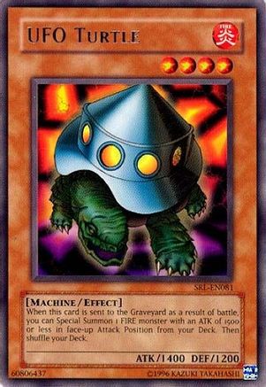 UFO Turtle (SRL-EN081) - Spell Ruler (Worldwide English) Unlimited - Premium Yugioh Single from Konami - Just $0.24! Shop now at Game Crave Tournament Store