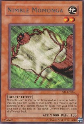 Nimble Momonga (SRL-EN086) - Spell Ruler (Worldwide English) Unlimited - Premium Yugioh Single from Konami - Just $0.39! Shop now at Game Crave Tournament Store