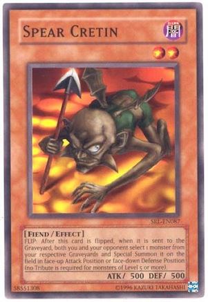 Spear Cretin (SRL-EN087) - Spell Ruler (Worldwide English) Unlimited - Premium Yugioh Single from Konami - Just $0.60! Shop now at Game Crave Tournament Store