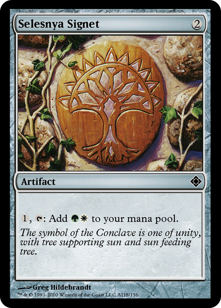 Selesnya Signet (TD0-A118) - Magic Online Theme Decks - Premium MTG Single from Wizards of the Coast - Just $0! Shop now at Game Crave Tournament Store