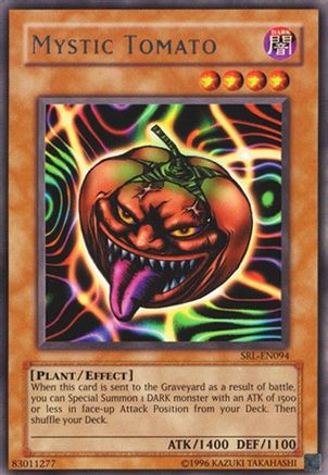 Mystic Tomato (SRL-EN094) - Spell Ruler (Worldwide English) Unlimited - Premium Yugioh Single from Konami - Just $1.20! Shop now at Game Crave Tournament Store