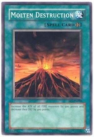 Molten Destruction (SRL-EN098) - Spell Ruler (Worldwide English) Unlimited - Premium Yugioh Single from Konami - Just $0.80! Shop now at Game Crave Tournament Store