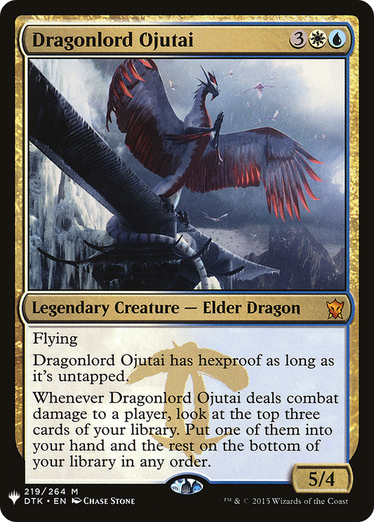 Dragonlord Ojutai (MB1-1418) - Mystery Booster - Premium MTG Single from Wizards of the Coast - Just $0.26! Shop now at Game Crave Tournament Store