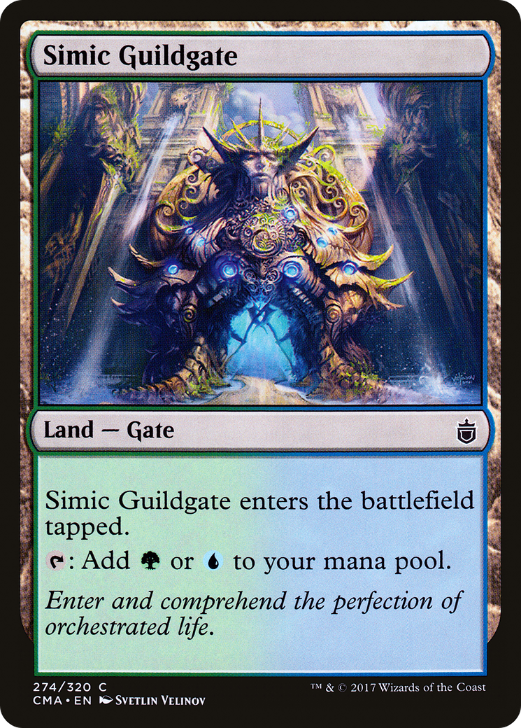 Simic Guildgate (CMA-274) - Commander Anthology - Premium MTG Single from Wizards of the Coast - Just $0.25! Shop now at Game Crave Tournament Store