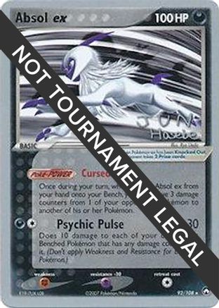 Absol ex - 2007 (Jun Hasebe) 92 - World Championship Decks - Premium Pokemon Single from Nintendo - Just $2.42! Shop now at Game Crave Tournament Store