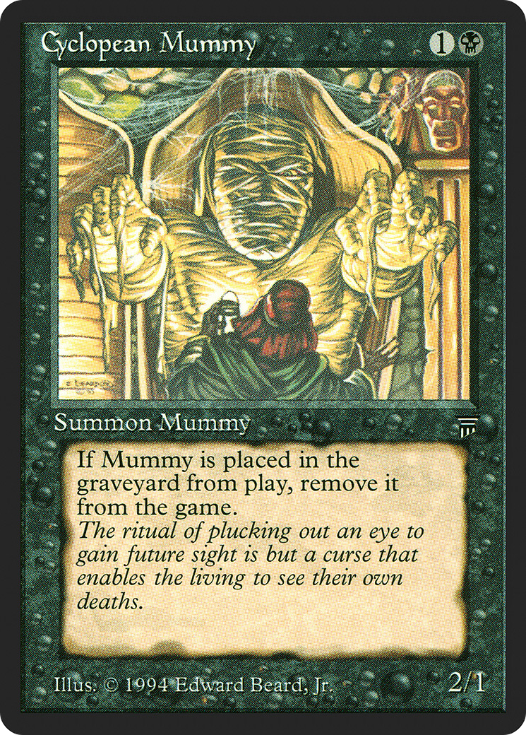 Cyclopean Mummy (LEG-093) - Legends - Premium MTG Single from Wizards of the Coast - Just $0.08! Shop now at Game Crave Tournament Store