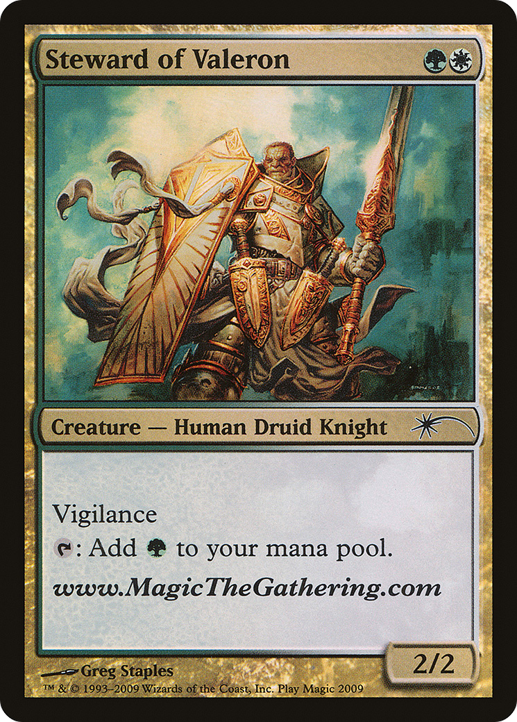 Steward of Valeron (PURL-001) - URL/Convention Promos Foil - Premium MTG Single from Wizards of the Coast - Just $0.64! Shop now at Game Crave Tournament Store