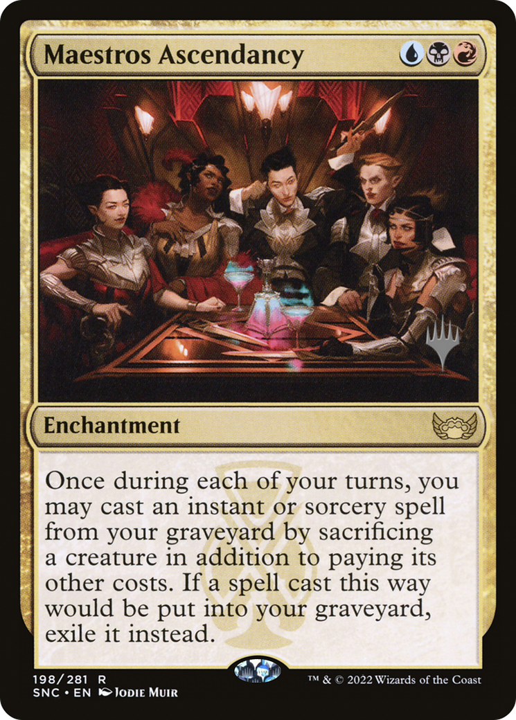 Maestros Ascendancy (PSNC-198P) - Streets of New Capenna Promos - Premium MTG Single from Wizards of the Coast - Just $0.08! Shop now at Game Crave Tournament Store
