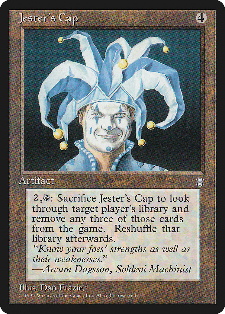 Jester's Cap (ICE-324) - Ice Age - Premium MTG Single from Wizards of the Coast - Just $1.93! Shop now at Game Crave Tournament Store
