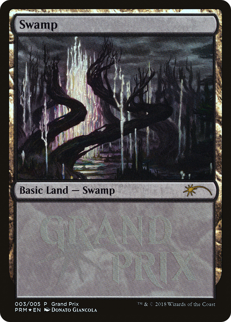 Swamp (PGPX-2018C) - Grand Prix Promos Foil - Premium MTG Single from Wizards of the Coast - Just $0.84! Shop now at Game Crave Tournament Store