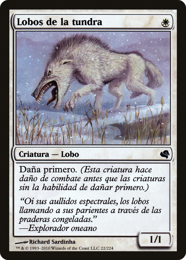 Tundra Wolves (PS11-022) - Salvat 2011 - Premium MTG Single from Wizards of the Coast - Just $0! Shop now at Game Crave Tournament Store