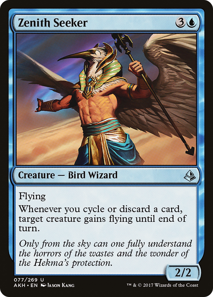 Zenith Seeker (AKH-077) - Amonkhet Foil - Premium MTG Single from Wizards of the Coast - Just $0.25! Shop now at Game Crave Tournament Store