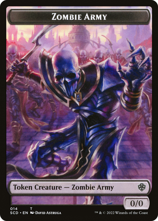 Zombie Army (TSCD-014) - Starter Commander Deck Tokens - Premium MTG Single from Wizards of the Coast - Just $0! Shop now at Game Crave Tournament Store