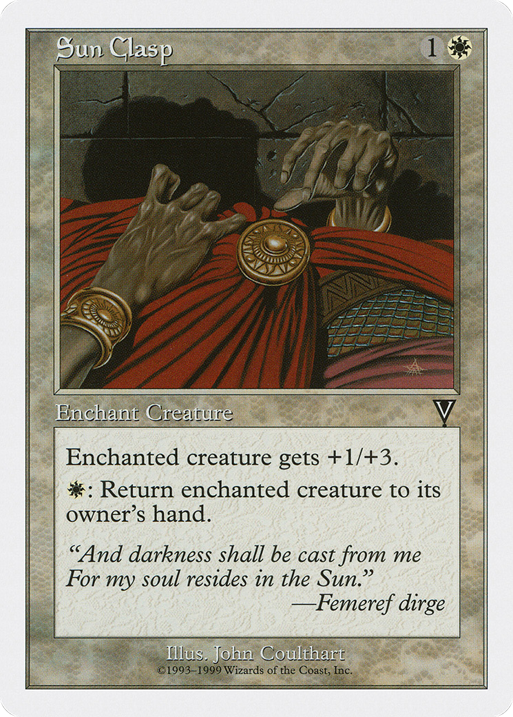 Sun Clasp (BRB-083) - Battle Royale Box Set - Premium MTG Single from Wizards of the Coast - Just $0.25! Shop now at Game Crave Tournament Store