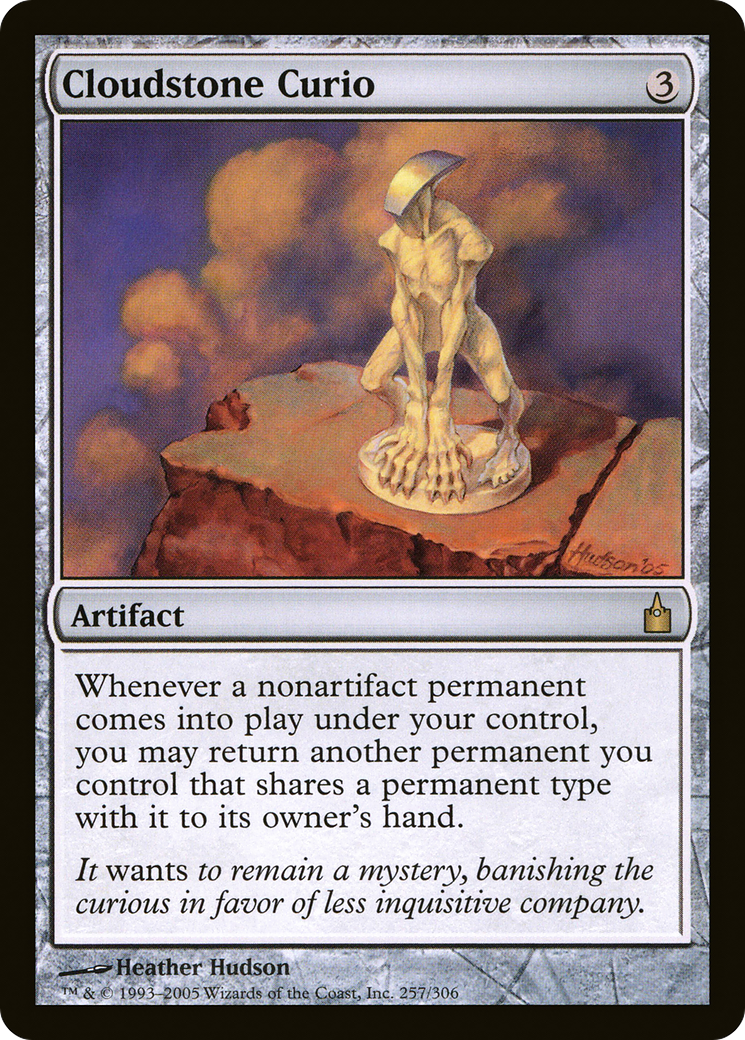 Cloudstone Curio (RAV-257) - Ravnica: City of Guilds - Premium MTG Single from Wizards of the Coast - Just $7.42! Shop now at Game Crave Tournament Store