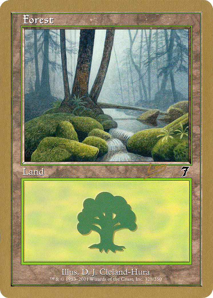 Forest (WC02-RL328) - World Championship Decks 2002 - Premium MTG Single from Wizards of the Coast - Just $0.25! Shop now at Game Crave Tournament Store