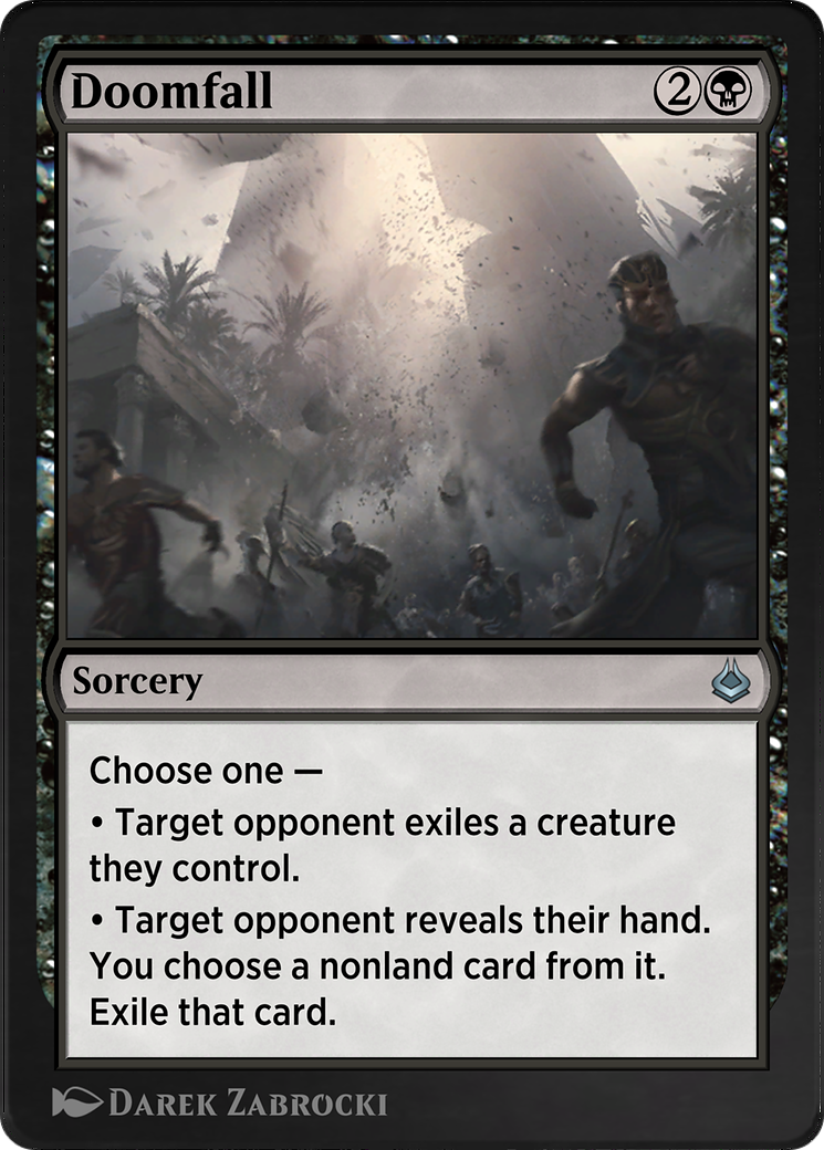 Doomfall (AKR-102) - Amonkhet Remastered - Premium MTG Single from Wizards of the Coast - Just $0! Shop now at Game Crave Tournament Store