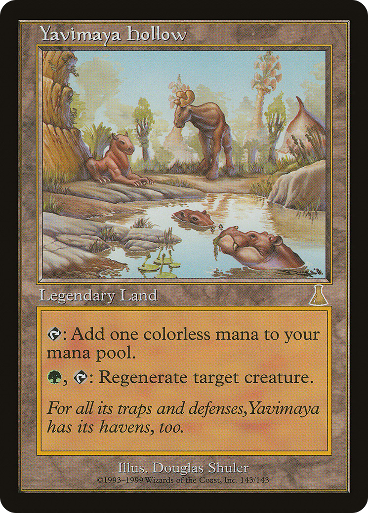 Yavimaya Hollow (UDS-143) - Urza's Destiny - Premium MTG Single from Wizards of the Coast - Just $17.47! Shop now at Game Crave Tournament Store