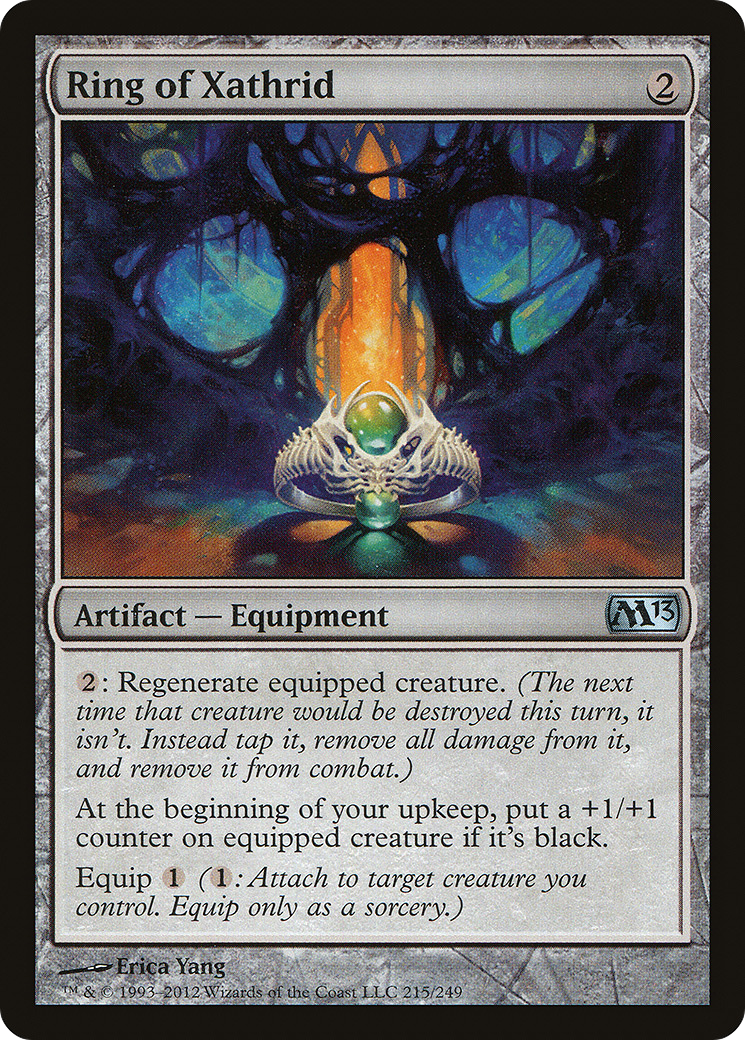 Ring of Xathrid (M13-215) - Magic 2013 - Premium MTG Single from Wizards of the Coast - Just $0.12! Shop now at Game Crave Tournament Store