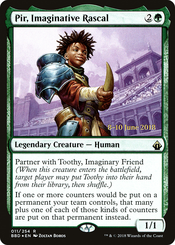 Pir, Imaginative Rascal (PBBD-11S) - Battlebond Promos Foil - Premium MTG Single from Wizards of the Coast - Just $2.18! Shop now at Game Crave Tournament Store