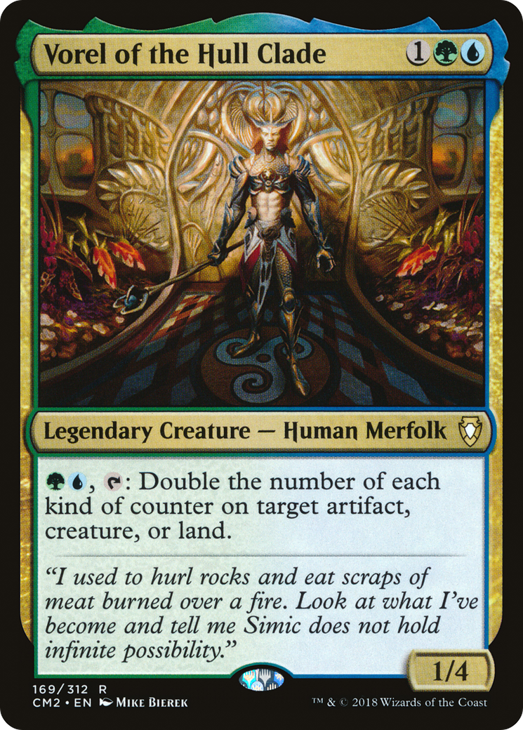 Vorel of the Hull Clade (CM2-169) - Commander Anthology Volume II - Premium MTG Single from Wizards of the Coast - Just $0.13! Shop now at Game Crave Tournament Store