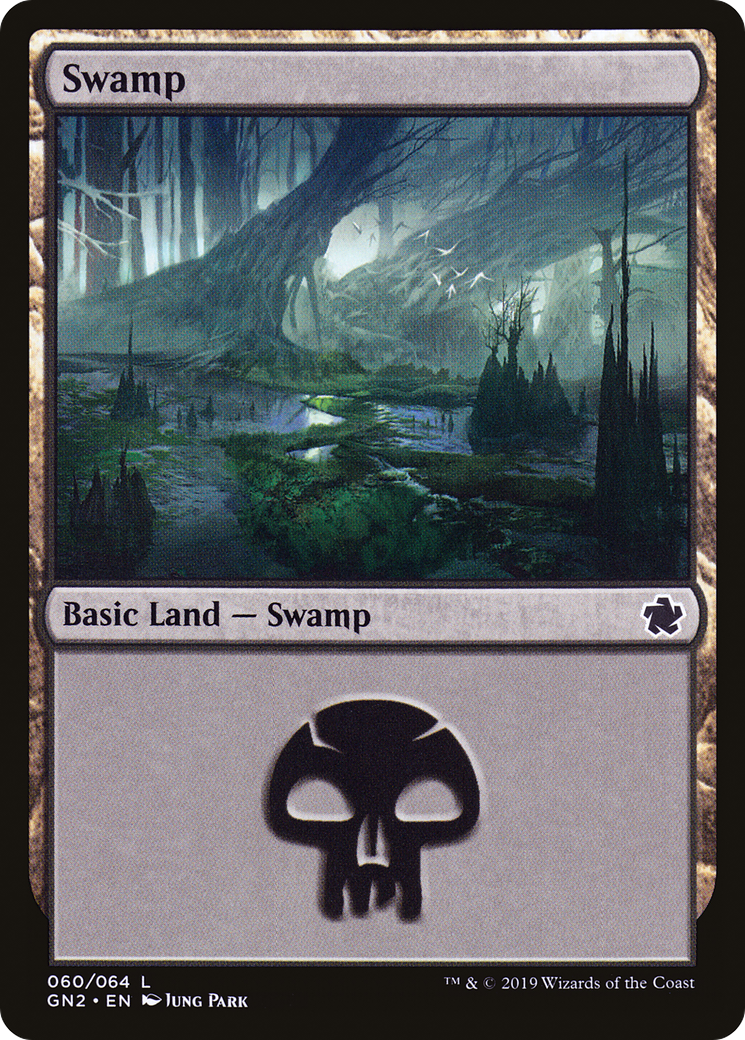 Swamp (GN2-060) - Game Night 2019 - Premium MTG Single from Wizards of the Coast - Just $0.08! Shop now at Game Crave Tournament Store