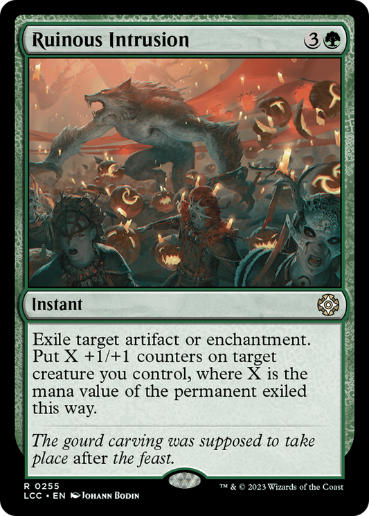 Ruinous Intrusion (LCC-255) - The Lost Caverns of Ixalan Commander - Premium MTG Single from Wizards of the Coast - Just $0.08! Shop now at Game Crave Tournament Store