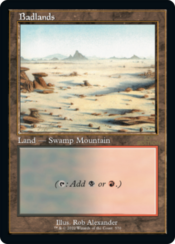 Badlands (30A-570) - 30th Anniversary Edition - Premium MTG Single from Wizards of the Coast - Just $107.76! Shop now at Game Crave Tournament Store