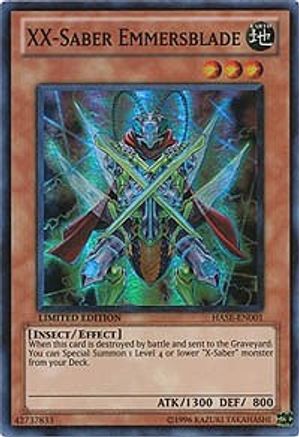 XX-Saber Emmersblade (HASE-EN001) - Hidden Arsenal 4 Limited - Premium Yugioh Single from Konami - Just $1.36! Shop now at Game Crave Tournament Store