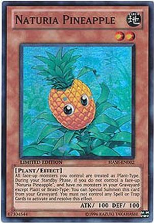 Naturia Pineapple (HASE-EN002) - Hidden Arsenal 4 Limited - Premium Yugioh Single from Konami - Just $0.25! Shop now at Game Crave Tournament Store
