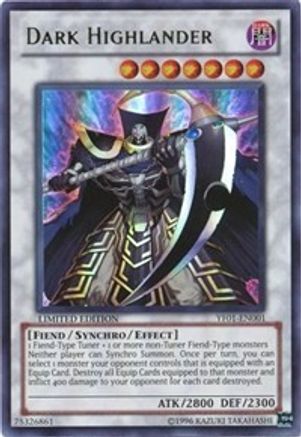 Dark Highlander (YF01-EN001) - Yu-Gi-Oh! 5D's Manga Promotional Cards Limited - Premium Yugioh Single from Konami - Just $1.10! Shop now at Game Crave Tournament Store