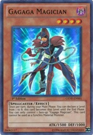Gagaga Magician (GENF-EN001) - Generation Force 1st Edition - Premium Yugioh Single from Konami - Just $0.36! Shop now at Game Crave Tournament Store