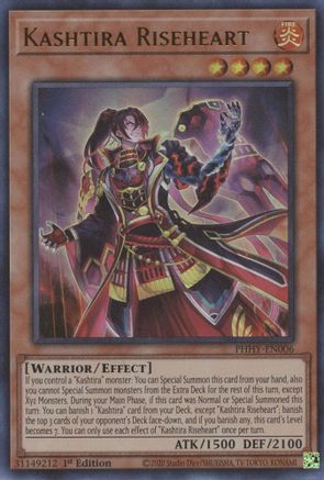 Kashtira Riseheart (PHHY-EN006) - Photon Hypernova 1st Edition - Premium Yugioh Single from Konami - Just $6.89! Shop now at Game Crave Tournament Store